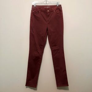 Chicos Platinum Jegging Cognac size 0